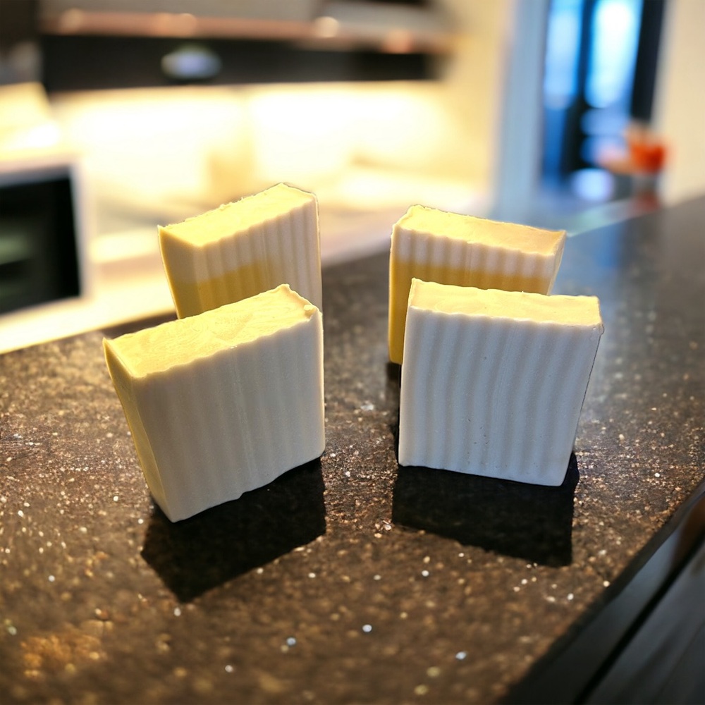 Handcrafted Goat’s Milk Soap in Peppermint